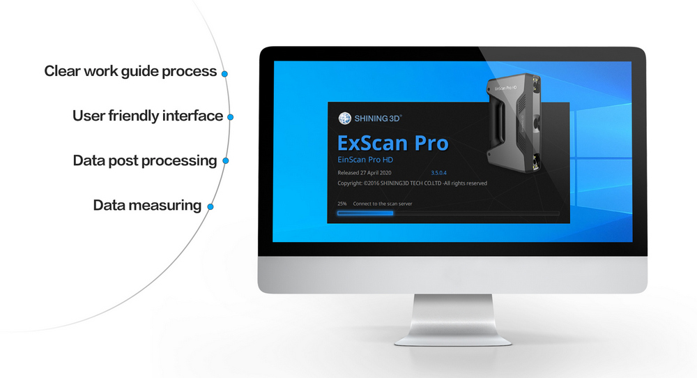 Professional ExScan Pro software
